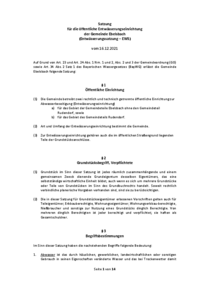 Entwässerungssatzung der Gemeinde Ebelsbach